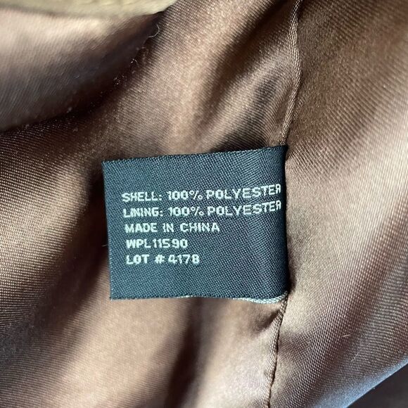 Weatherproof Brown Full Zip Jacket Size L EUC - Picture 10 of 10